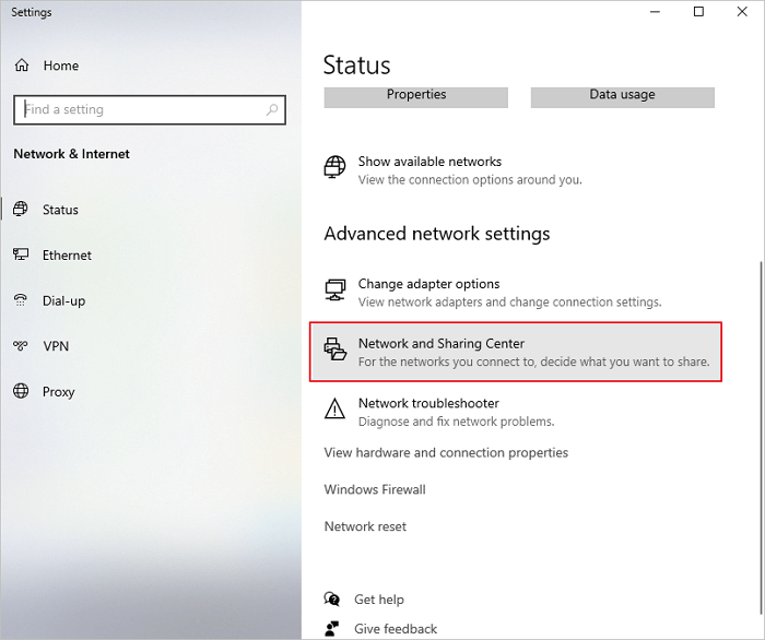 desconectar el PC de Internet