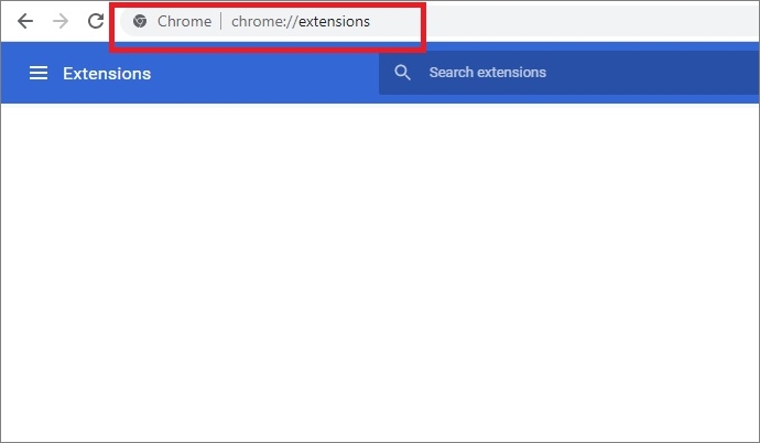 extensión chrome