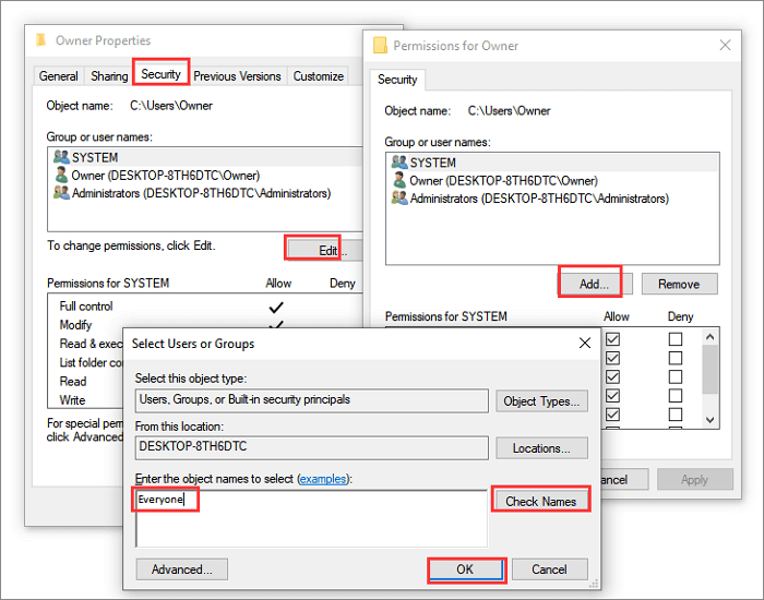 obtén el permiso completo
