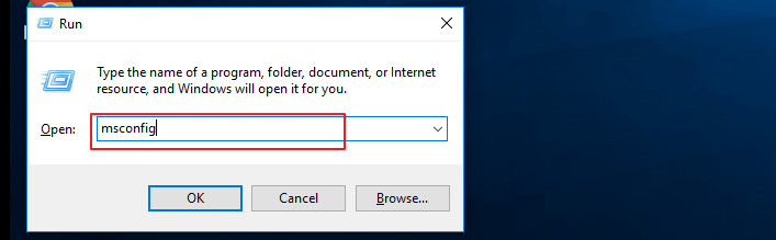 cómo iniciar Windows 10 en modo seguro usando msconfig - 1