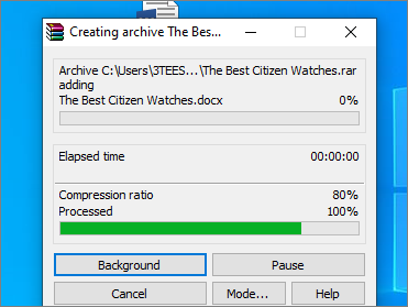 archivos corruptos con la herramienta de compresión paso2