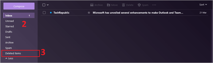 elementos eliminados