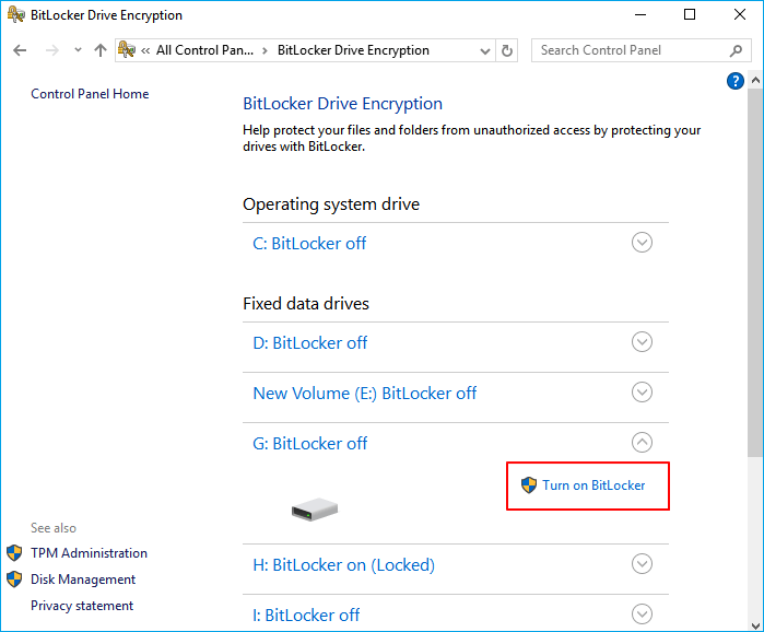 Bloquea y protege el disco duro.