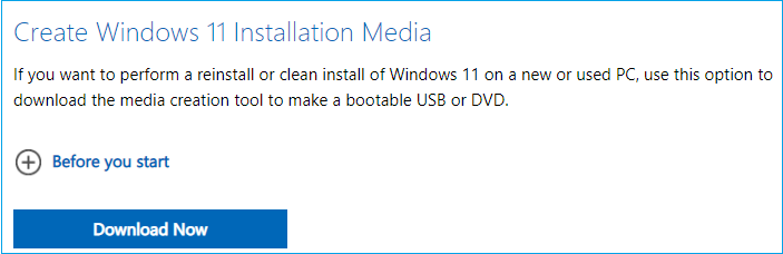 instalar windows 11