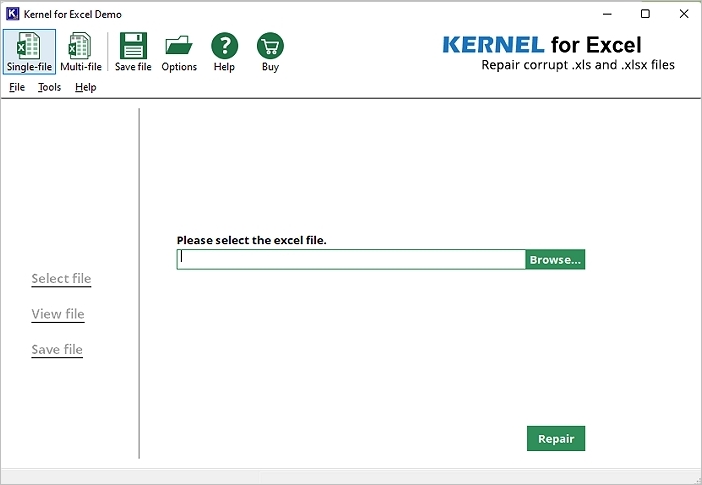 kernel foe excel herramienta de reparación