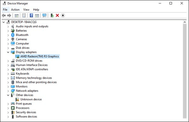 abrir el administrador de dispositivos en el pc