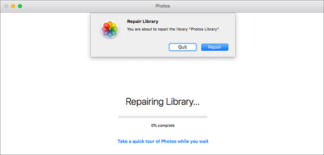 mejor software de reparación de fotos para Mac - Herramienta de reparación de la fototeca de Mac