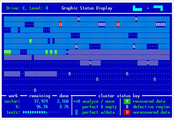 interfaz del software spin rite