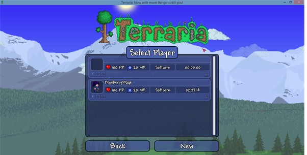 Error de carga de Terraria no se ha encontrado ninguna copia de seguridad