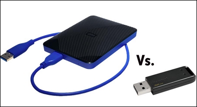 Unidad USB vs Duro Externo | ¿Cuál es