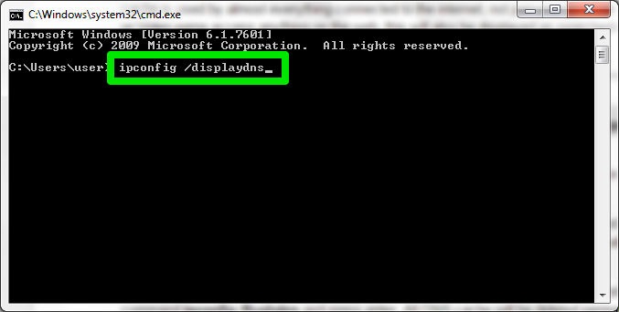 Utilizar la caché DNS para ver el historial de navegación eliminado