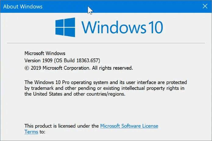 versión windows