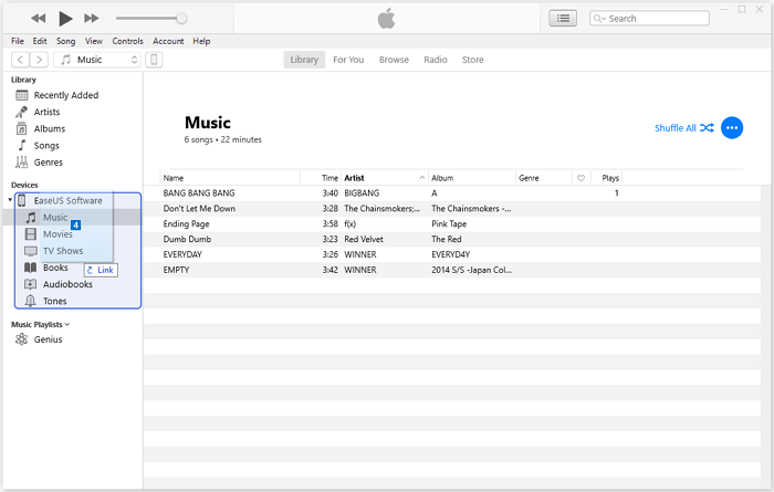 Cómo transferir música de iTunes a iPhone manualmente