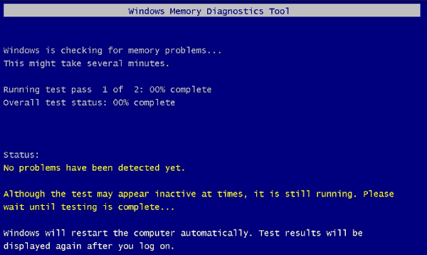 Repara el error BSOD de Windows con la herramienta Diagnóstico de Memoria .