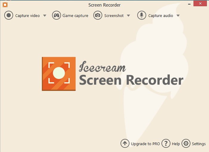 Grabar vídeo con icecream screen recorder