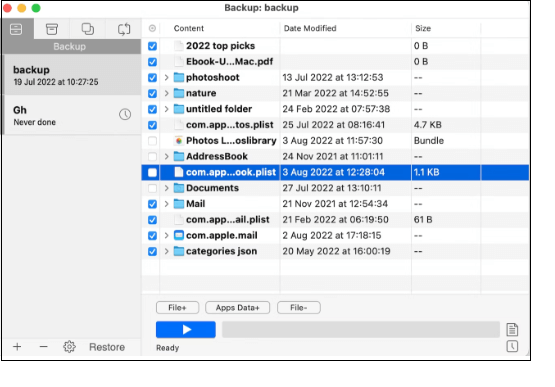 crea una copia de seguridad segura