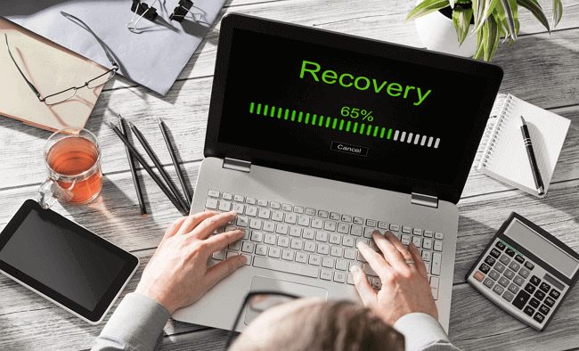 entrar en el modo de recuperación