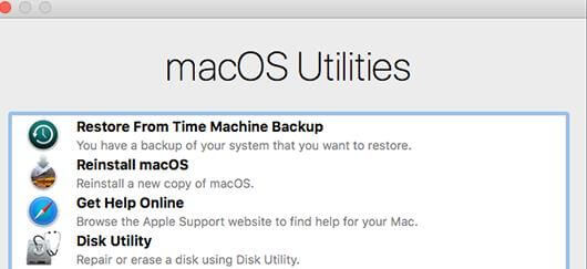 recuperar datos del Mac con Time Machine