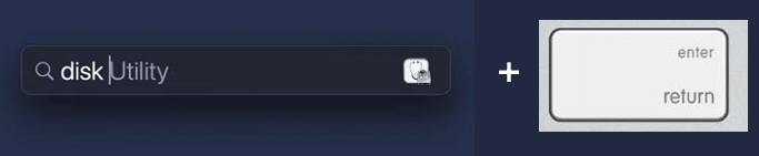 Abre la Utilidad de Discos en Mac