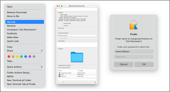Conceder privilegios de acceso a usuarios y grupos