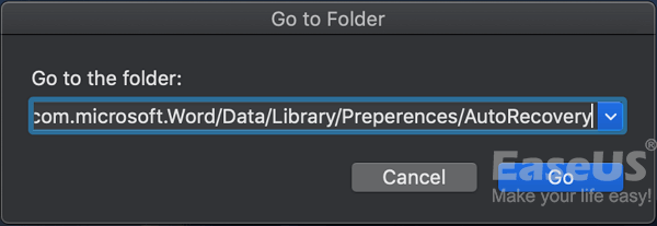 Localice y abra la carpeta AutoRecovery.