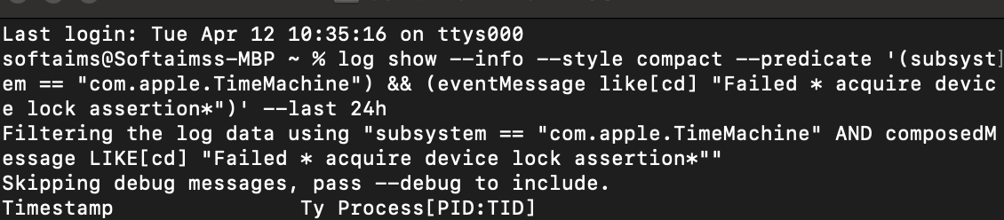 ejecutar la orden de registro