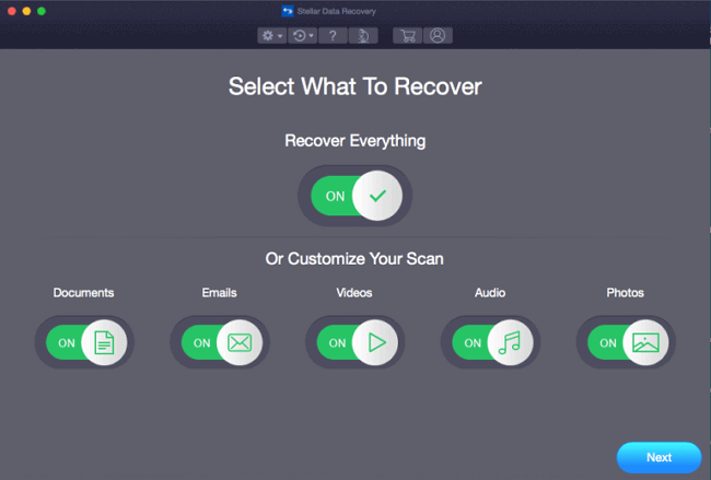 Top 2 - Stellar Data Recovery para Mac