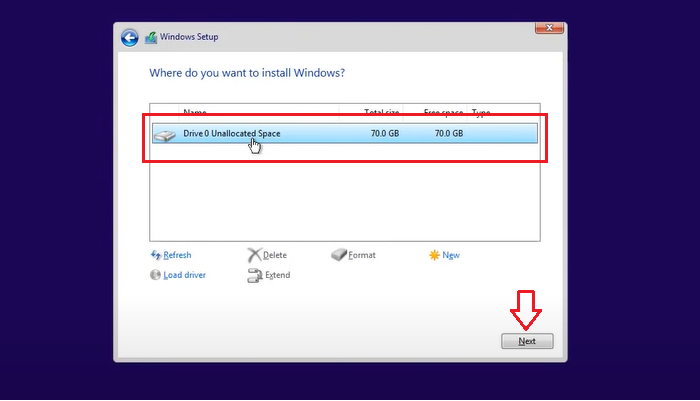 pasar el os al ssd sin clonar paso 10
