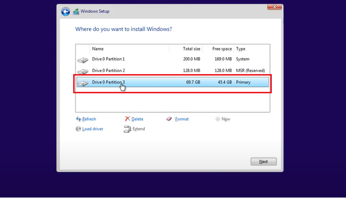 pasar el os al ssd sin clonar paso 9
