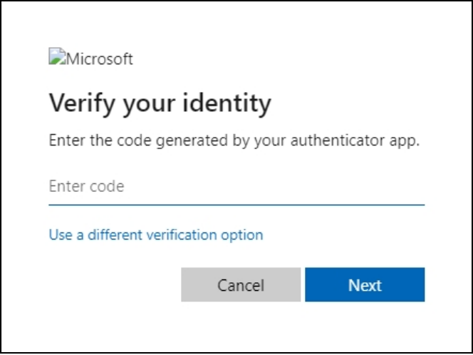 verificar la identidad de microsoft