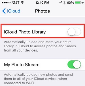 cómo pasar fotos de un iPhone a otro con iCloud