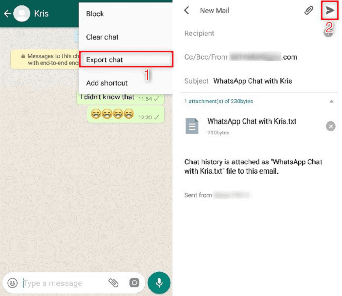 Cómo Exportar Un Chat De Whatsapp En El Iphone Easeus 2929