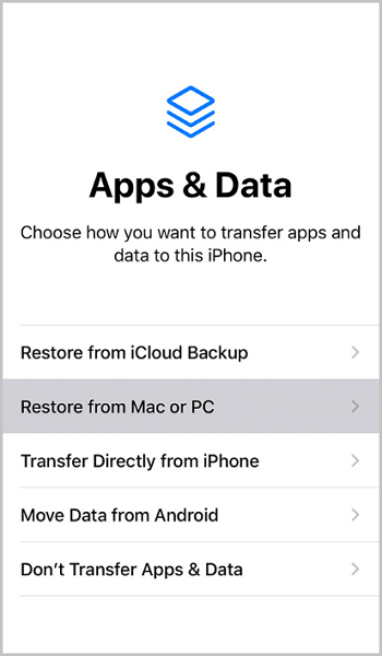 Cómo transferir datos de iPhone a iPhone sin iCloud - Usar iTunes