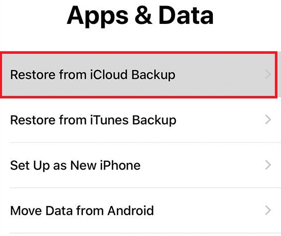 Cómo transferir WhatsApp de iPhone a iPhone a través de la copia de seguridad de iCloud
