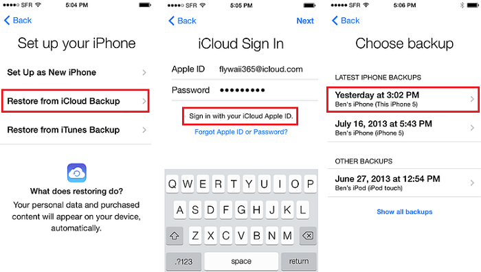 transferir aplicaciones de un iPad a otro con la copia de seguridad de iCloud