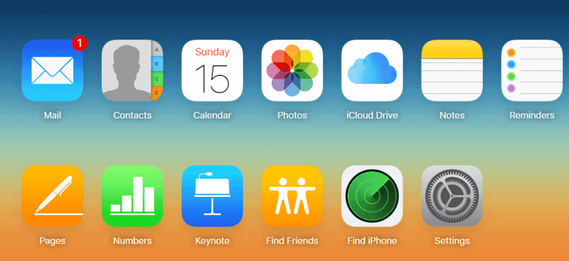 Restablecer de fábrica el iPhone a través de iCloud
