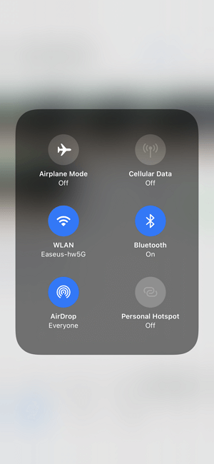 Activar AirDrop