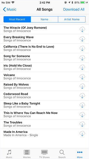 Cómo transferir música de iPhone a iPhone a través de iTunes Store