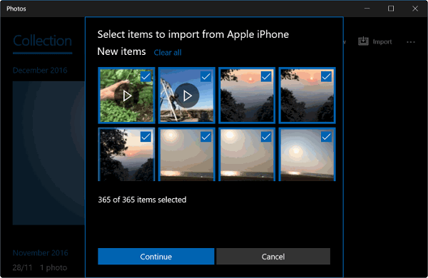Cómo importar fotos del iPhone al portátil HP windows 10