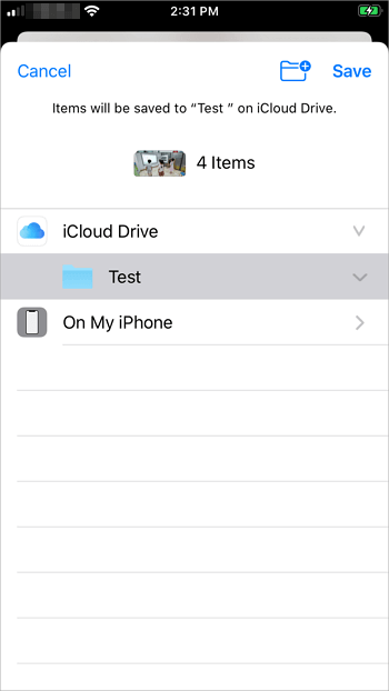Cómo transferir vídeos del iPhone al Mac a través de iCloud Drive
