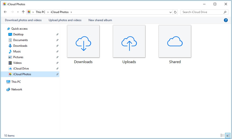Cómo copiar archivos del iPhone al PC con iCloud Drive