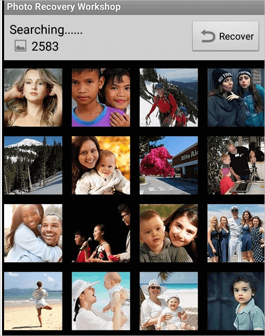 Taller de recuperación de fotos borradas