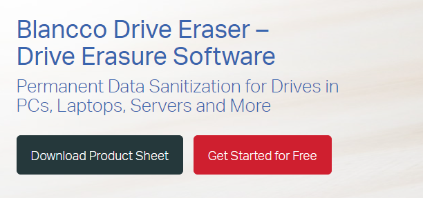 Imagen de Goma de borrar Blancco Drive