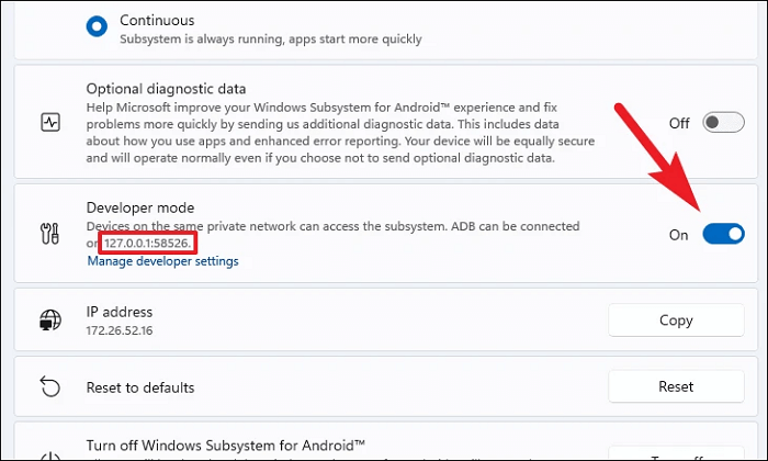 Activar el modo desarrollador en Windows 11