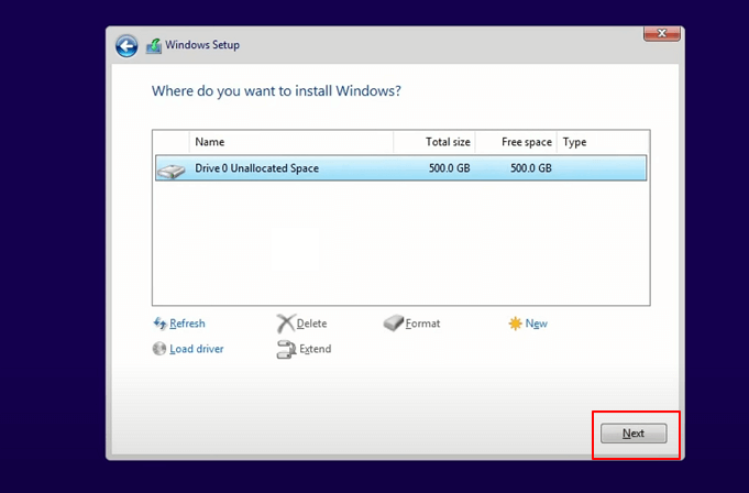 Selecciona un nuevo SSD para instalar Windows 11