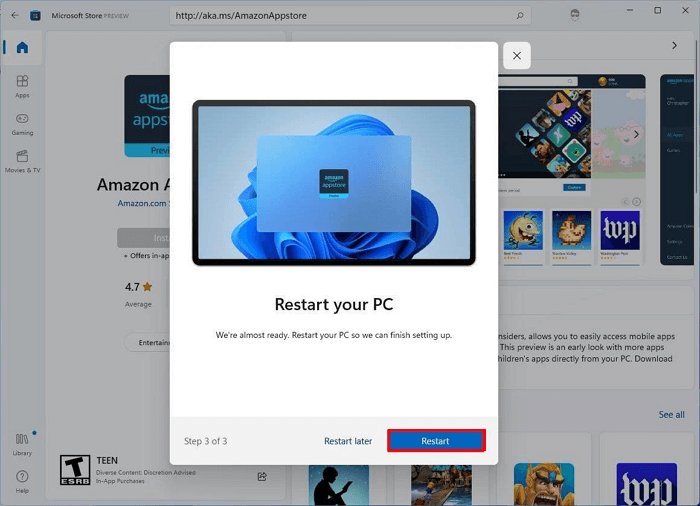 Instalar Amazon Appstore