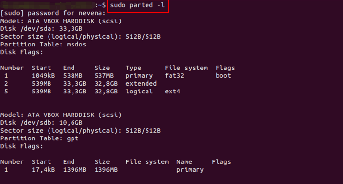 comando de separación - 1