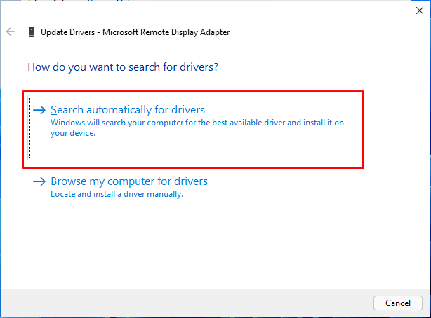 Confirmar la actualización