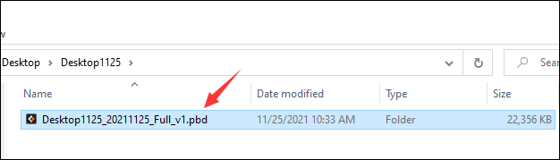 resultado de la copia de seguridad