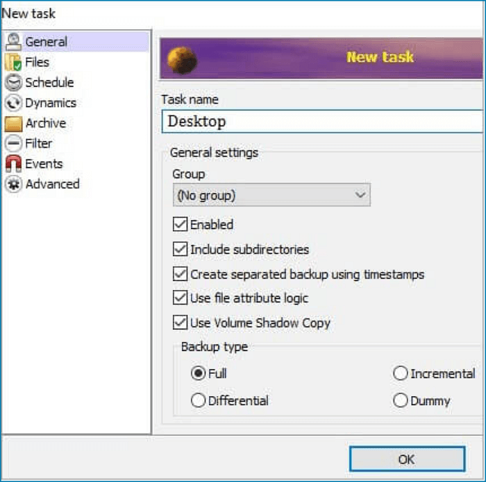 copia de seguridad de cobian